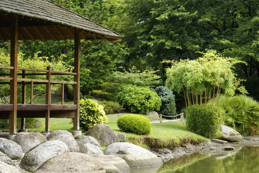 Jardin zen près de Bayonne