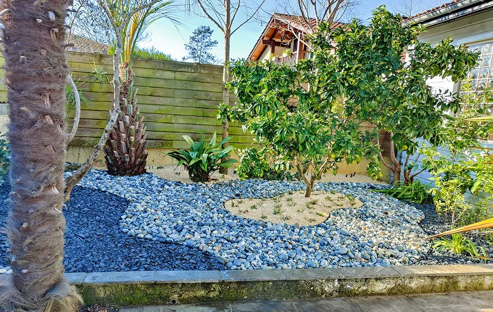 Jardin méditerranéen près de Bayonne
